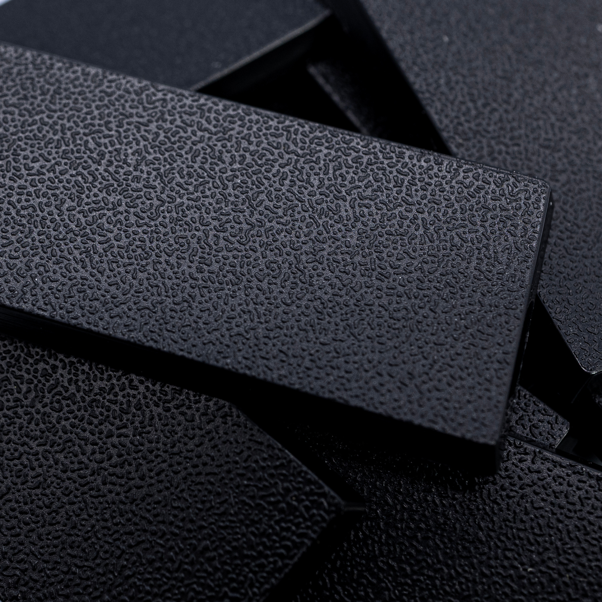 Shop 25mm x 50mm rectangular black plastic bases for cavalry miniatures, mounted models, wargaming figures, RPG models, conversions, and scenic basing projects.