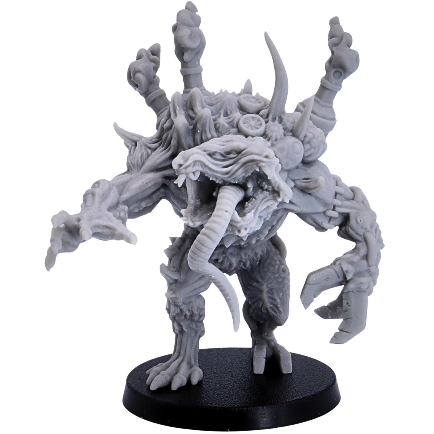 Mutant Ratmen Brute Miniature | 1 Rat Monster Figure | 32mm RPG Enemy | Resin Warfare