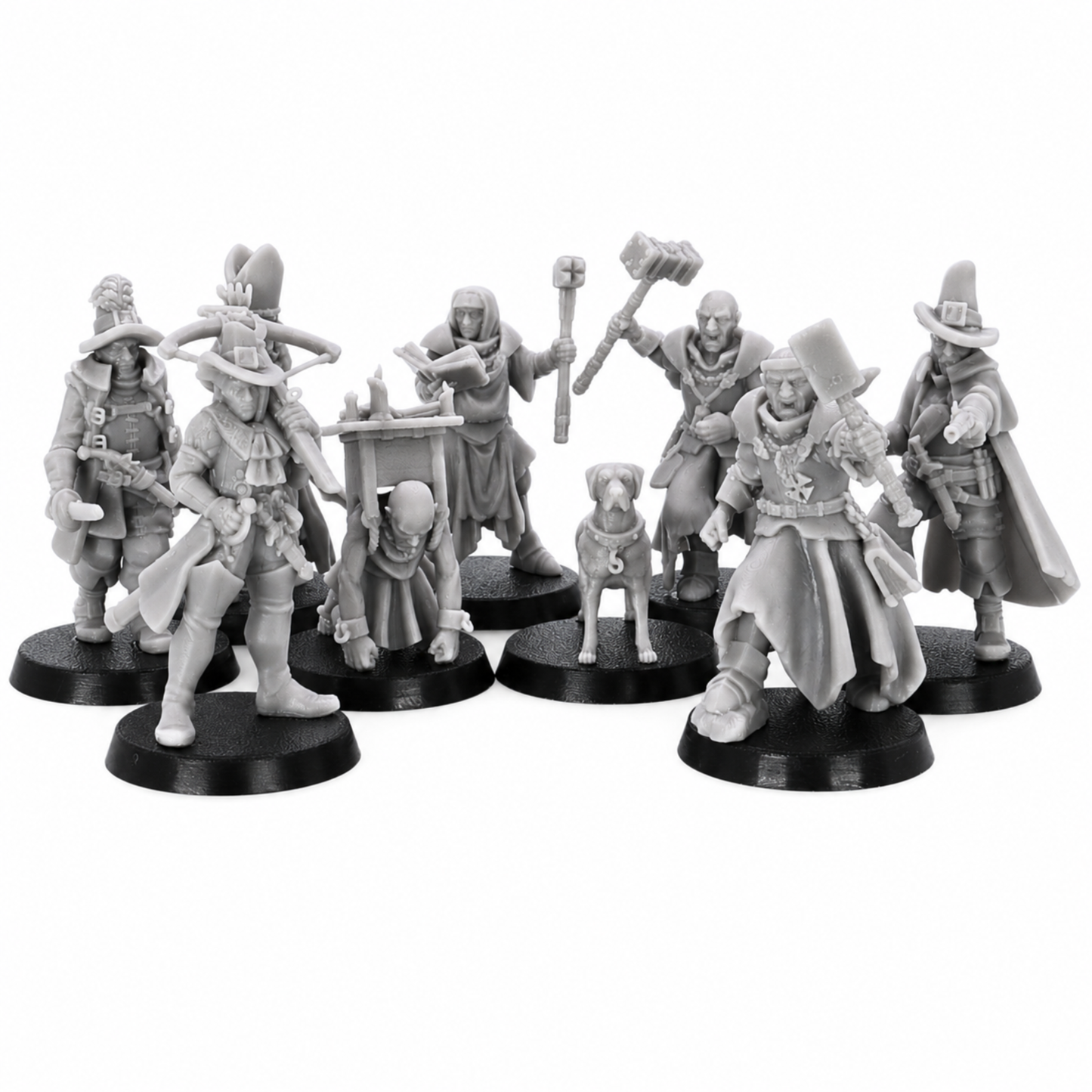 Inquisitor Band (32mm Scale Miniatures) | Highlands Miniatures
