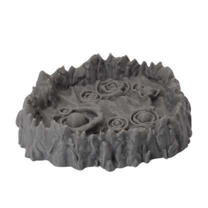 Medium Bubbling Pit scenery piece for fantasy tabletop and RPG encounters
