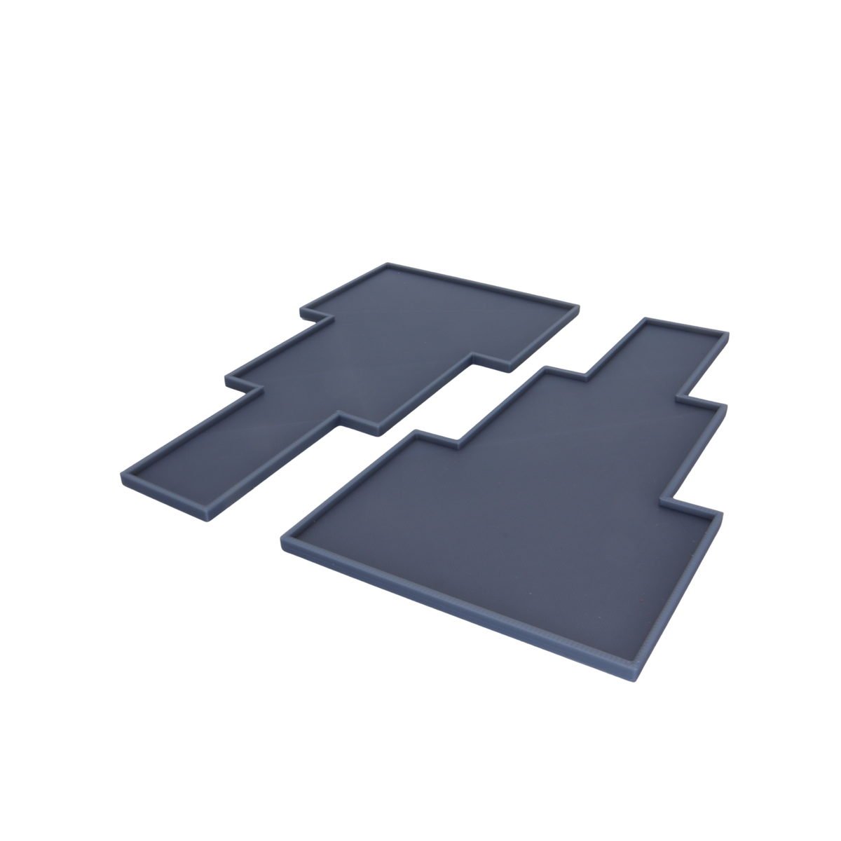 Set of two PLA cavalry movement trays for tabletop wargaming and mounted miniature units.