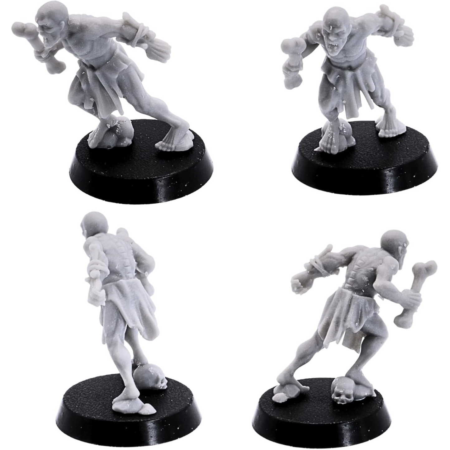 Ghoul miniature perched on rocky terrain in a stalking pose.