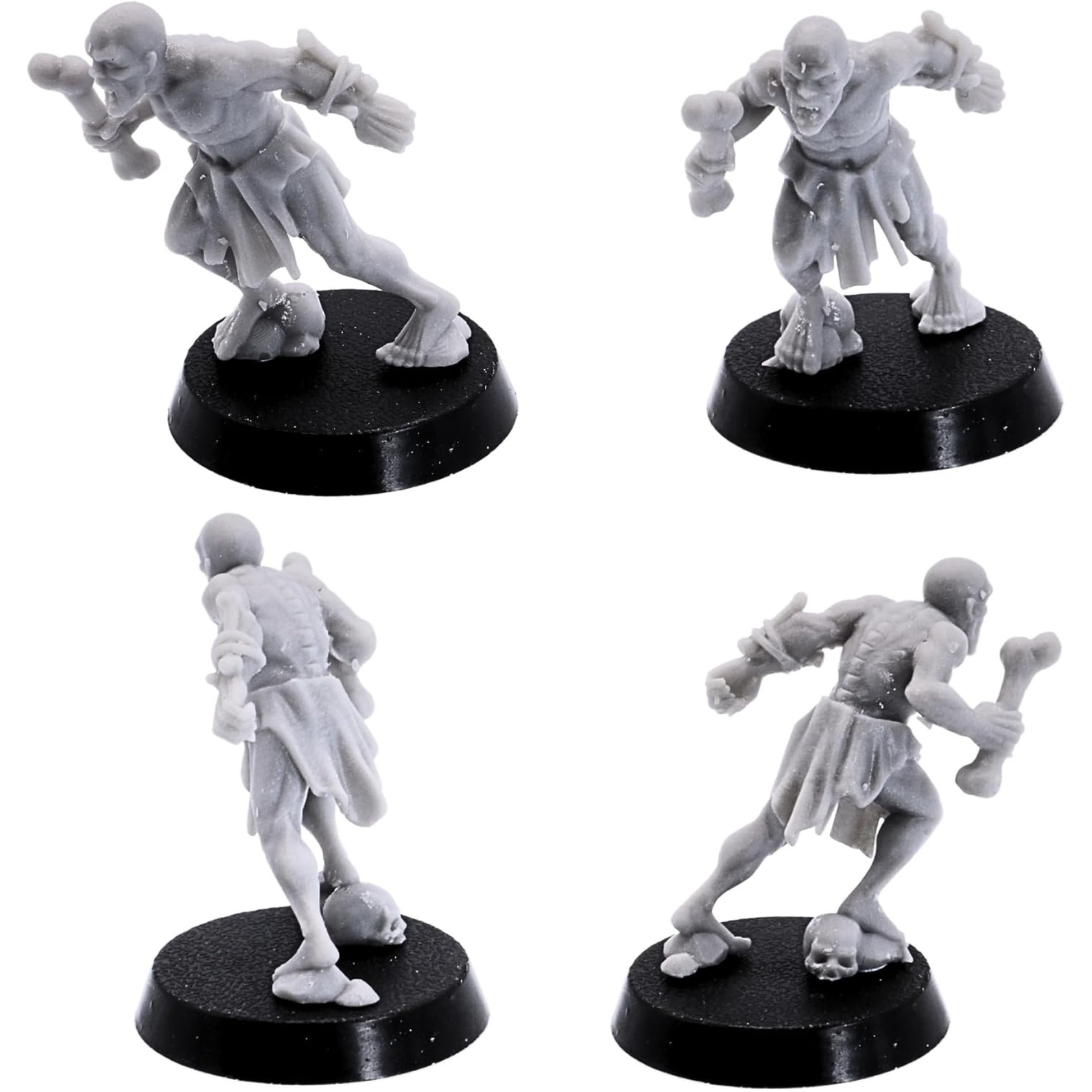 Ghoul miniature perched on rocky terrain in a stalking pose.