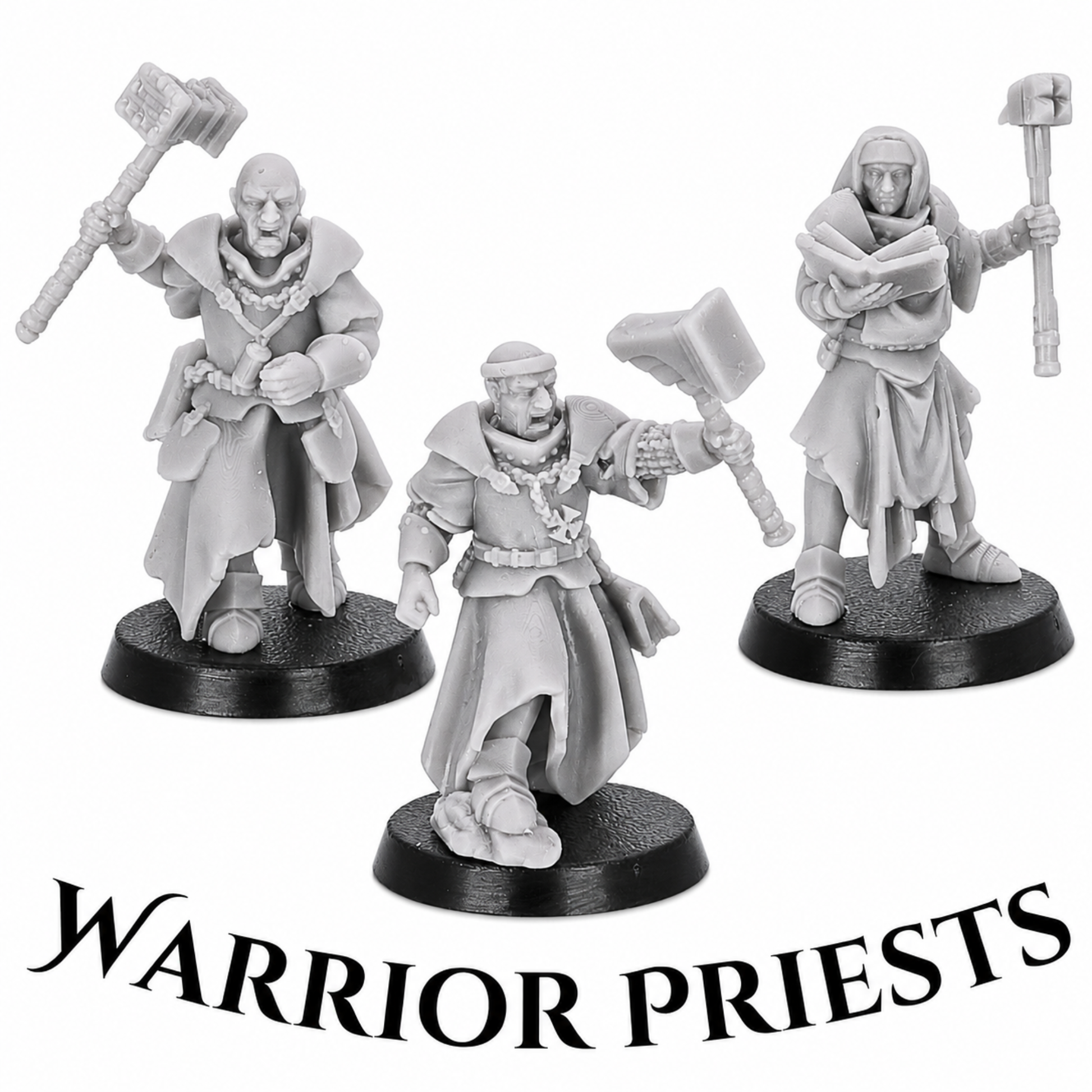High Inquisitor variation from the Inquisitor Band set showing an inquisitor and kneeling attendant miniature.