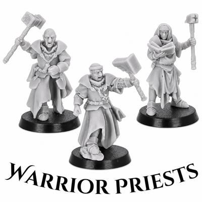 High Inquisitor variation from the Inquisitor Band set showing an inquisitor and kneeling attendant miniature.