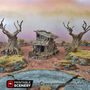 Desert Shanty Terrain Model