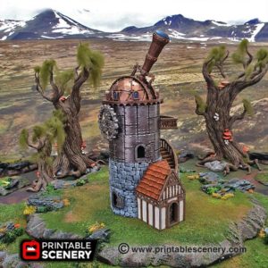 Observatory Building Miniature