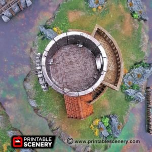 Observatory Building Miniature