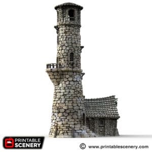 The Lighthouse Miniature Building