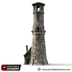 The Lighthouse Miniature Building