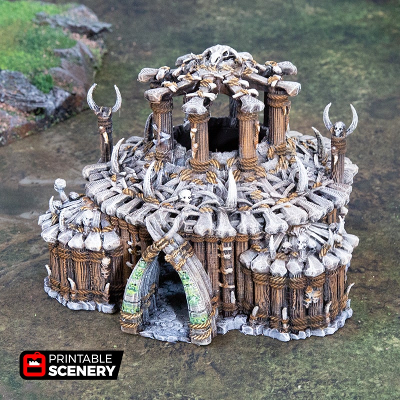 The witch temple terrain