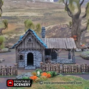 Winterdale Blacksmith Miniature Terrain