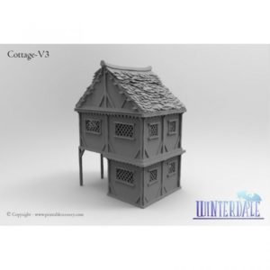 Winterdale Townhouse Miniature Model