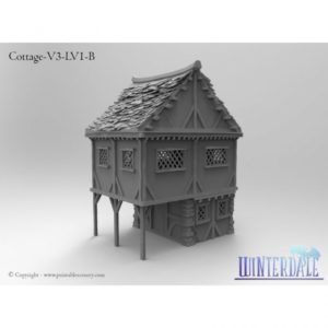Winterdale Townhouse Miniature Model