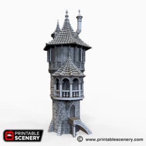 Wizard Tower Miniature Building
