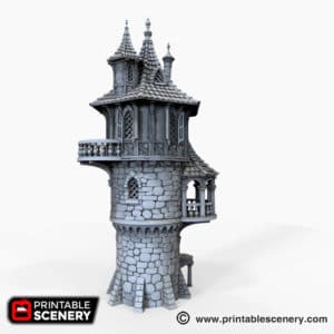 Wizard Tower Miniature Building