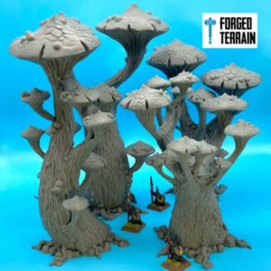 Magic Mushroom Trees - Scatter terrain scenery