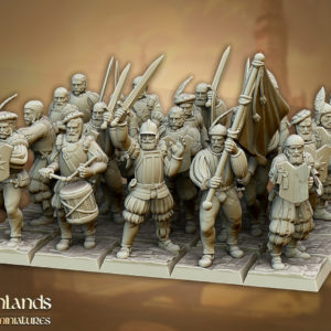 Sunland Imperial Infantry Unit with Sword