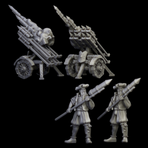 Imperial Rocket Launcher and Crew
