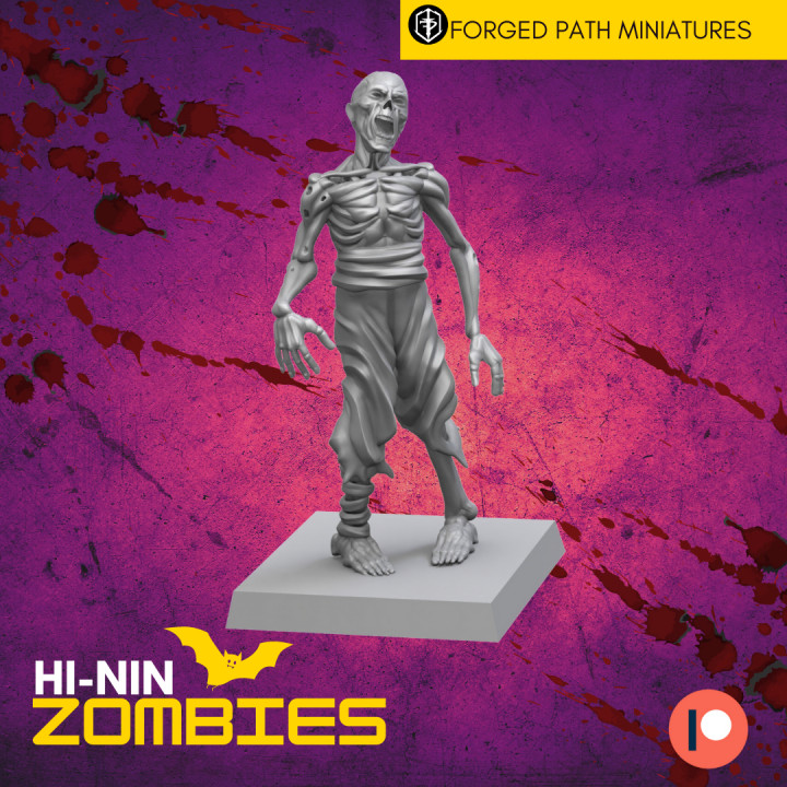 Hi-Nin Skeleton Zombie Undead Warrior