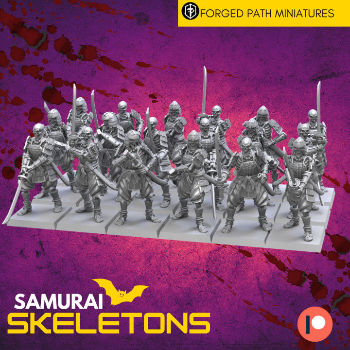 Samurai Skeleton Warriors