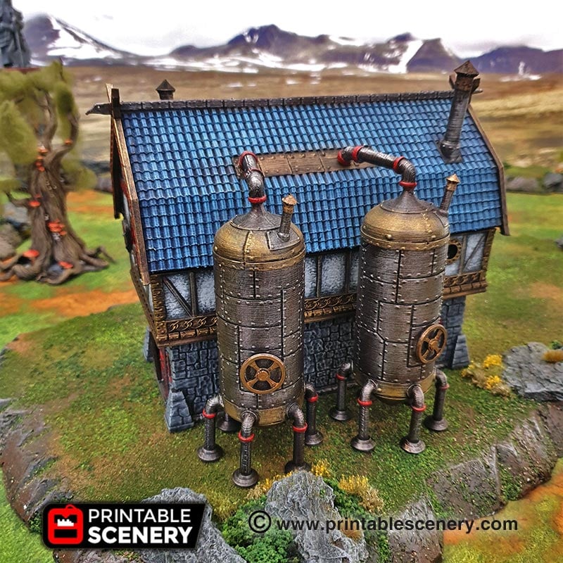 The Dwarf Brewhouse Scenery