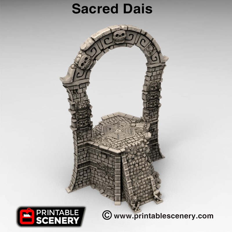 Sacred Dais Miniature Terrain