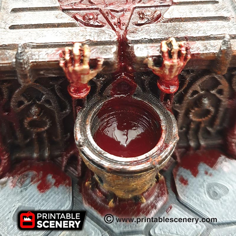 Sacrificial Altar Demon Scenery
