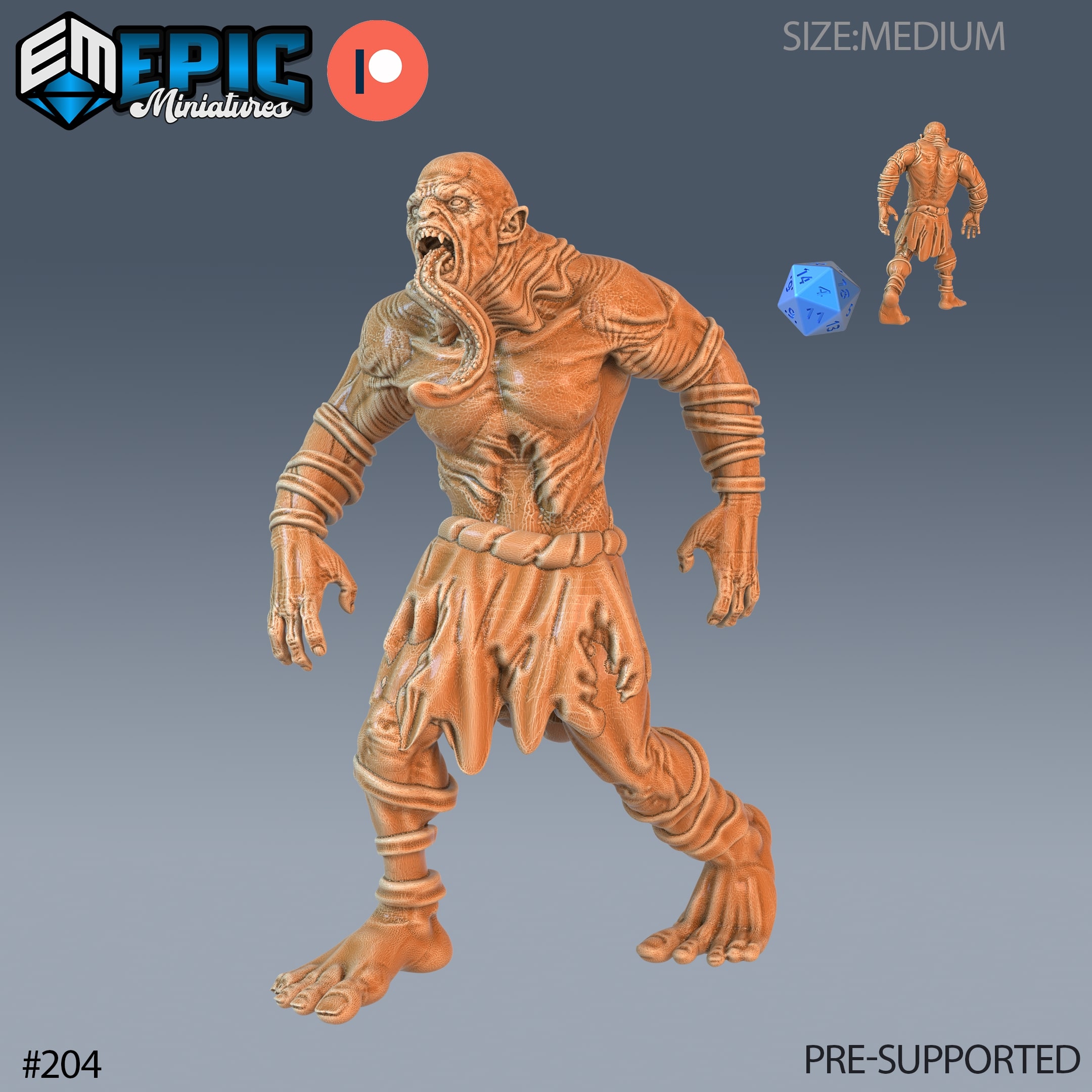 Ghoul Monstrous Humanoid Model
