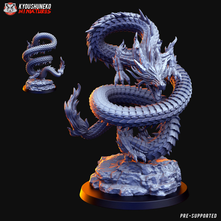 Mizuchi Water Dragon Model