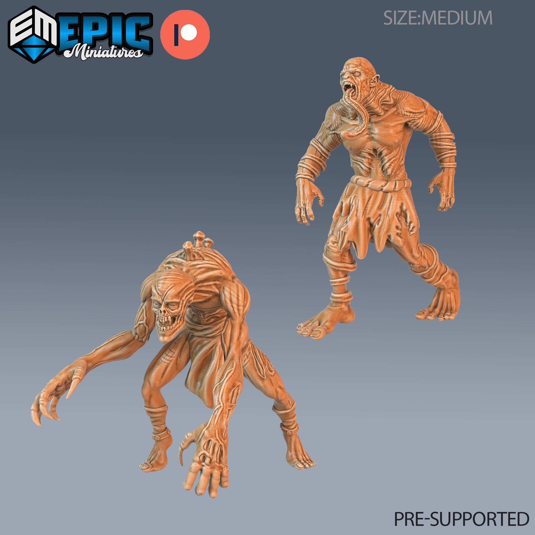 Ghoul Monstrous Humanoid Model