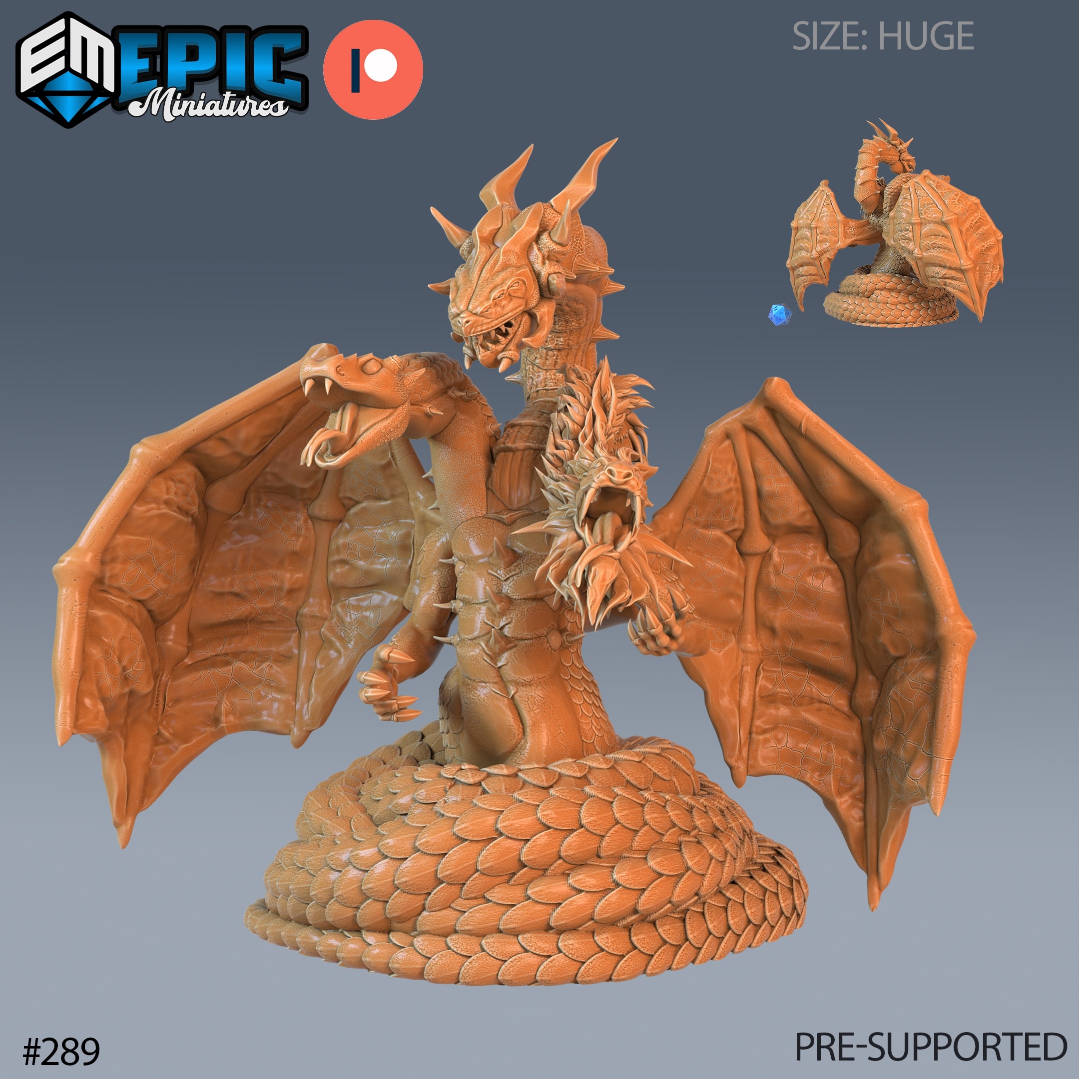 Yig Father of Serpents Miniature