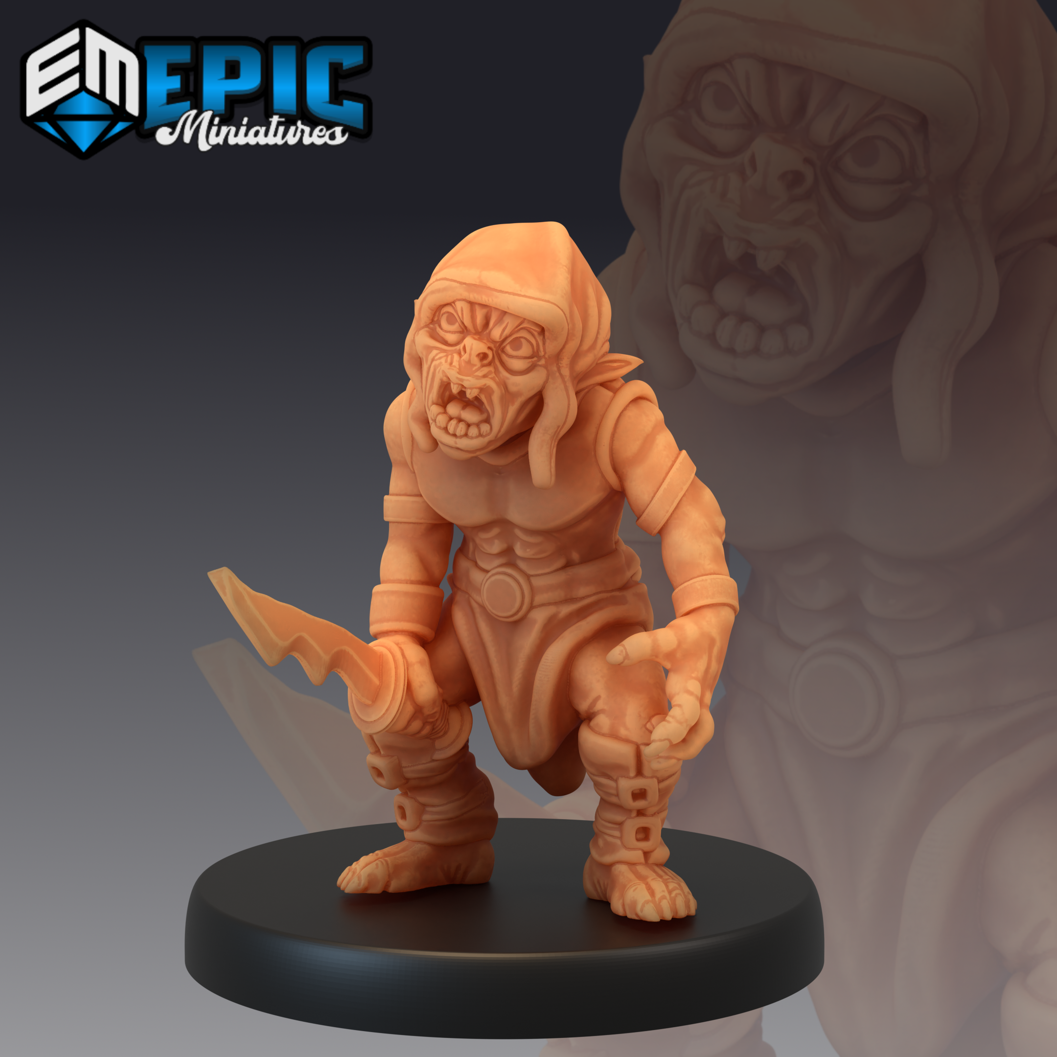 Cute goblins designed by Epic Miniatures