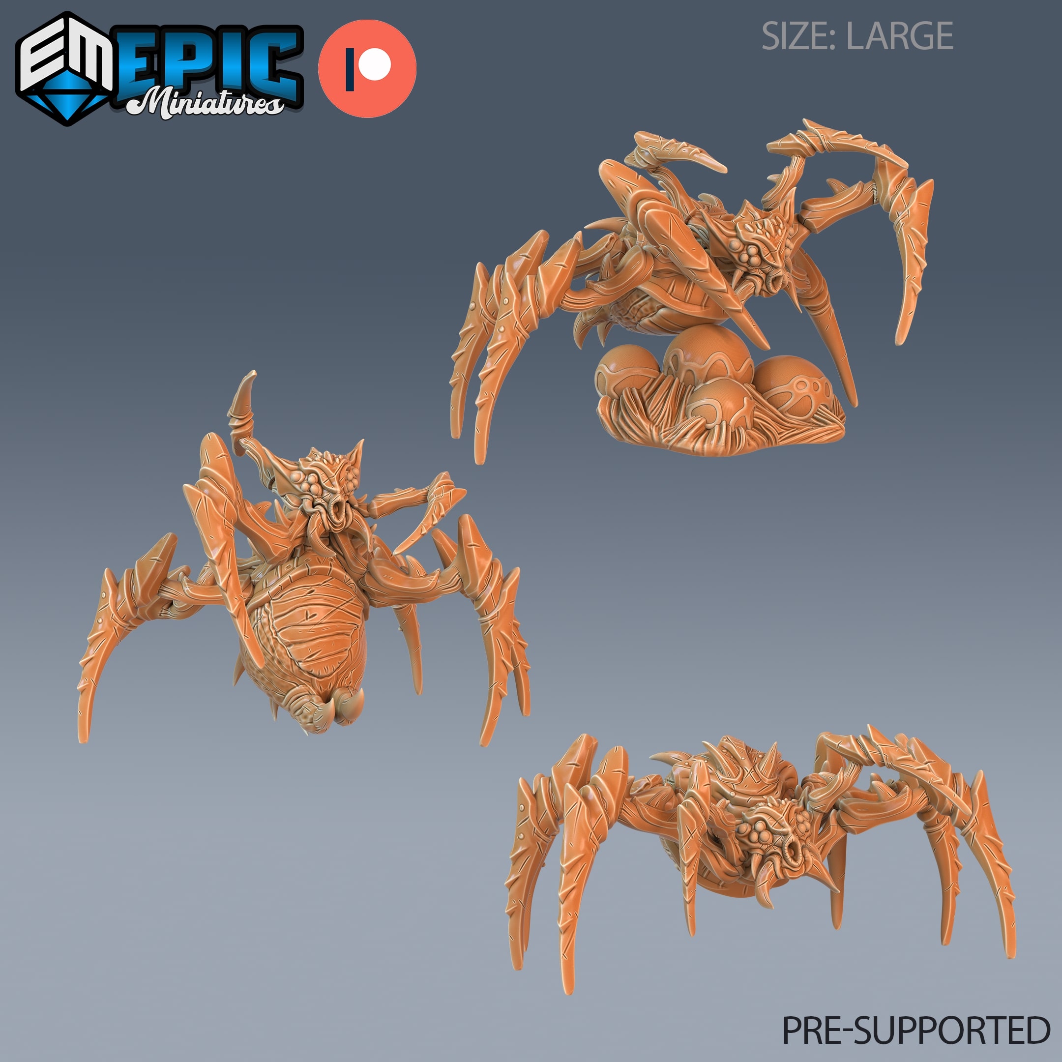 Desert Spider Miniature Model