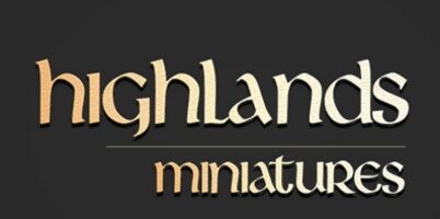 Forged Terrain and Highland Miniature