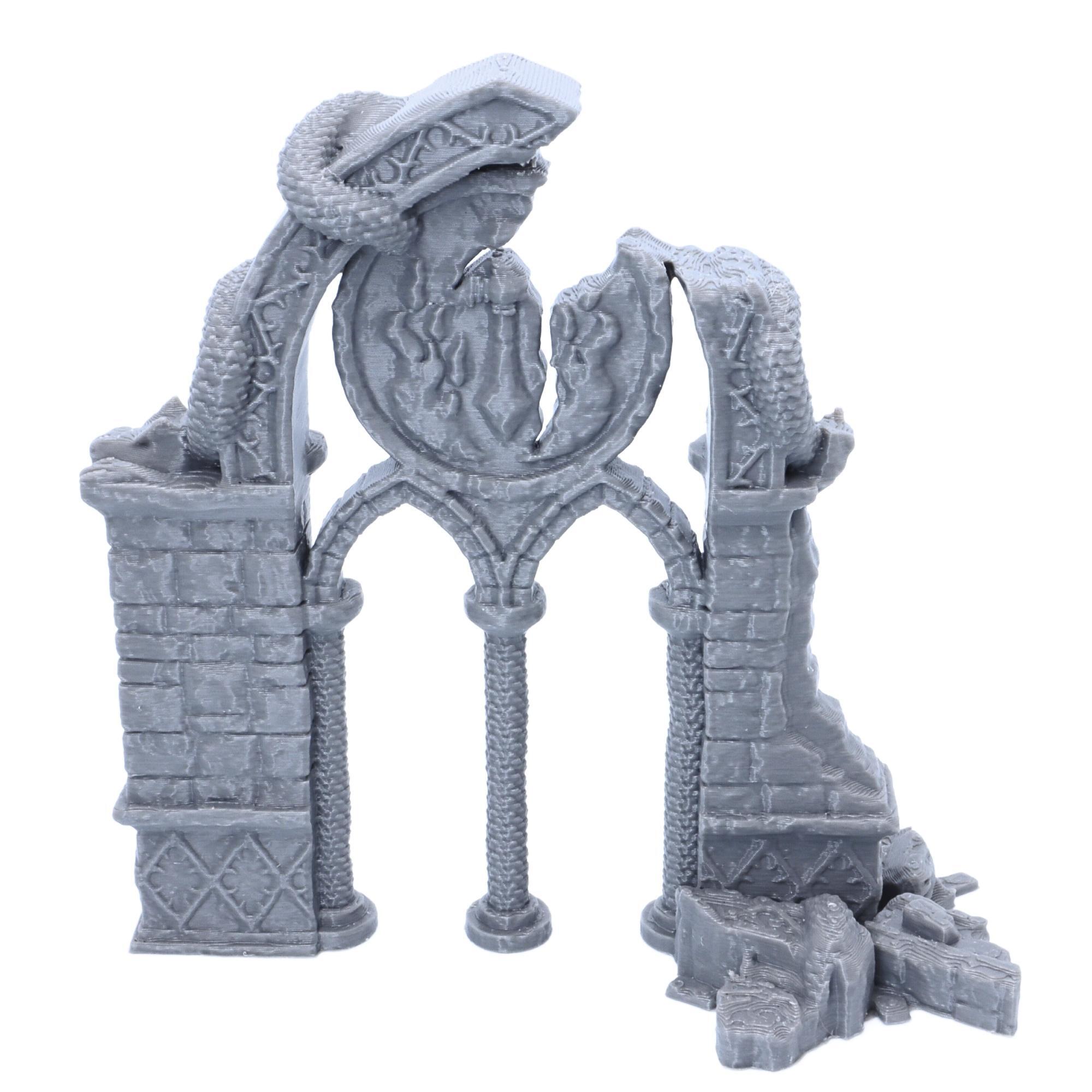 Dragon Archway Printed Scatter Terrain