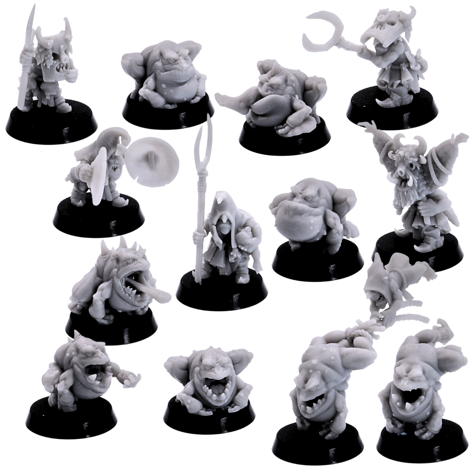 Swamp Goblin Herd Miniatures