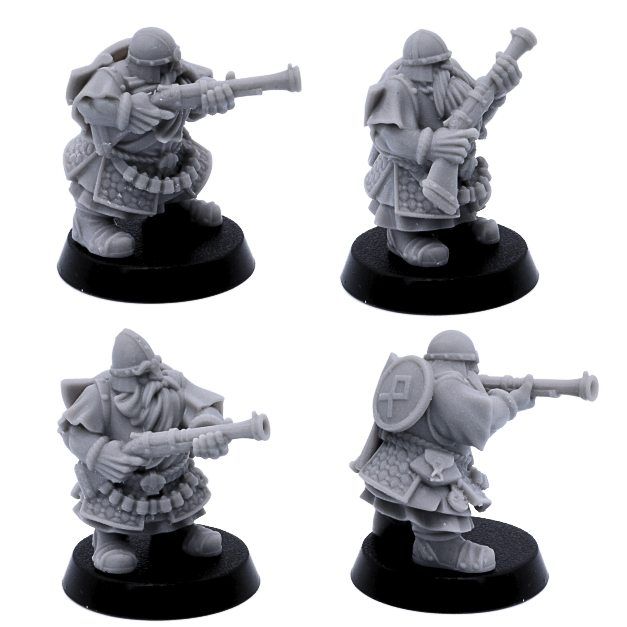 Dwarf Gunners Proxy Models