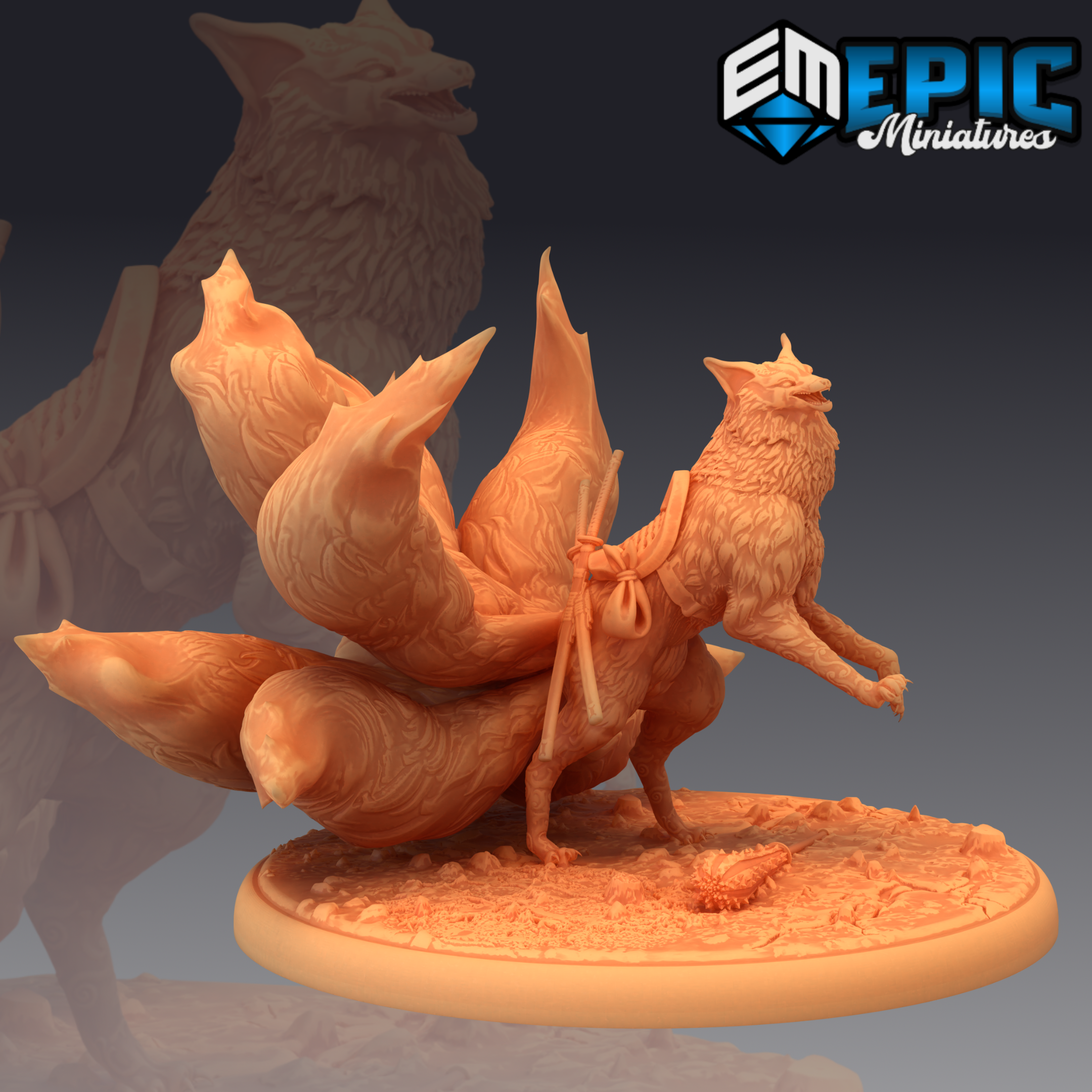 Beautiful Wargaming Animal Creature by Epic Miniatures
