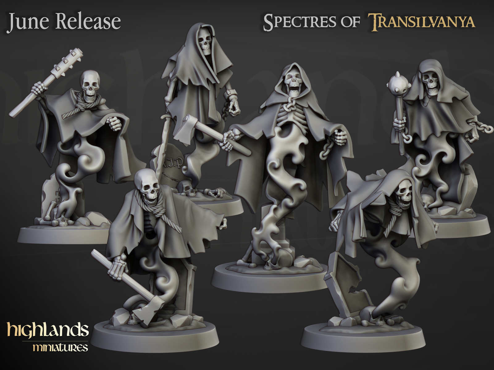 Crypt Ghost Undead Miniatures