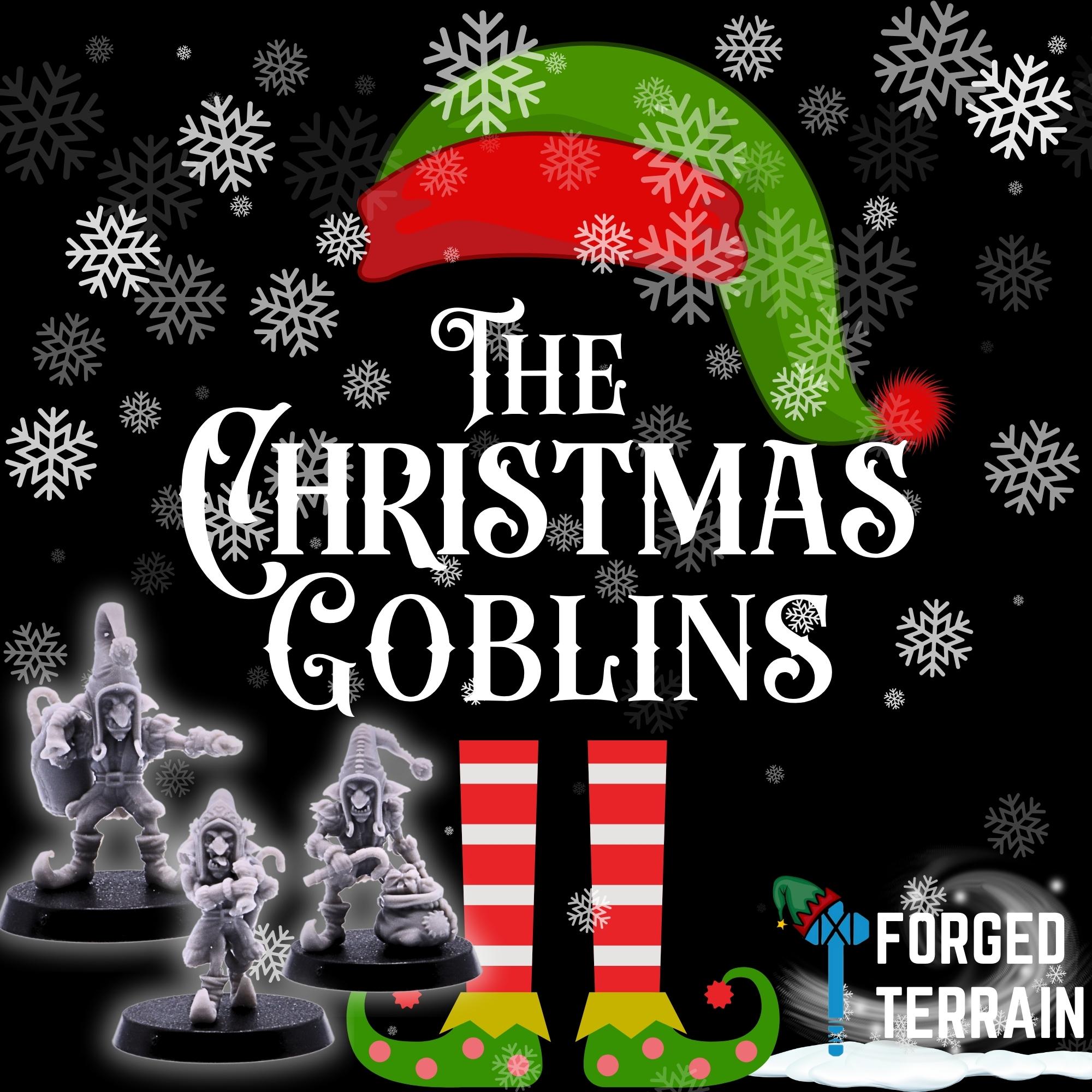 Gearing Up Before Christmas with Our Christmas Goblins Miniatures at Forged Terrain