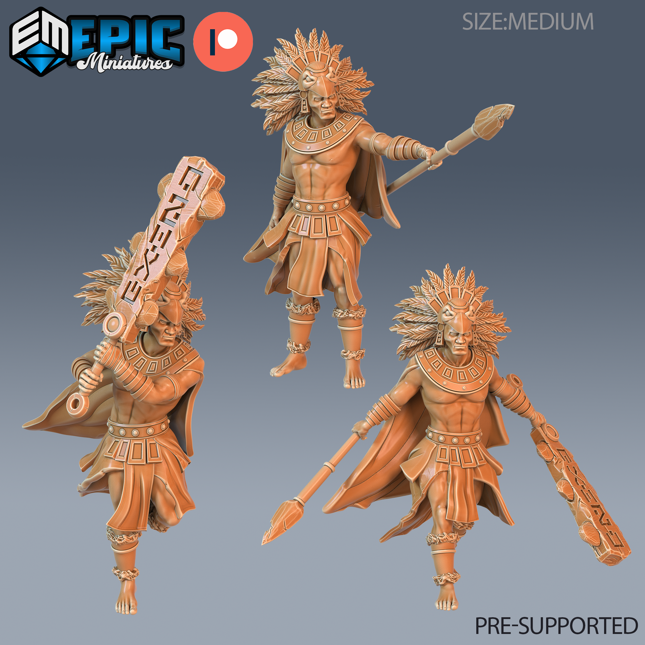 Eagle Warrior Aztec Warrior